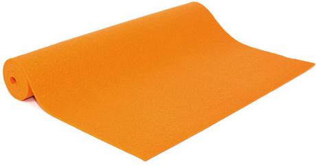 Коврик для йоги и фитнеса Bodhi "Rishikesh 60", цвет: оранжевый, 60 х 0,45 х 175 см