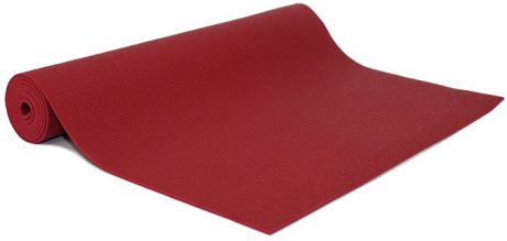 Коврик для йоги и фитнеса Bodhi "Rishikesh 60", цвет: бордовый, 60 х 0,45 х 220 см