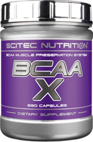 Аминокислоты BCAA Scitec Nutrition BCAA-X, 330 капсул