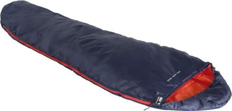 Спальный мешок High Peak "Lite Pak 800", цвет: синий, оранжевый, левосторонняя молния