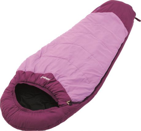 Спальный мешок Outwell "Convertible Junior Magenta", кокон, цвет: розовый, малиновый