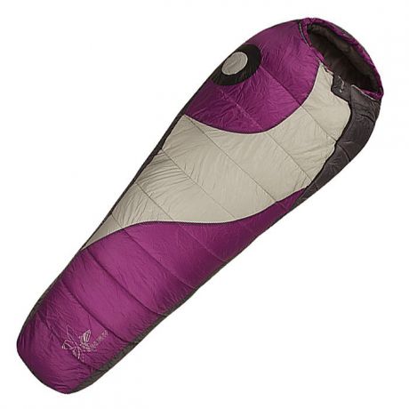 Спальный мешок-кокон Husky "Apollo Ladies", левосторонняя молния, цвет: фиолетовый