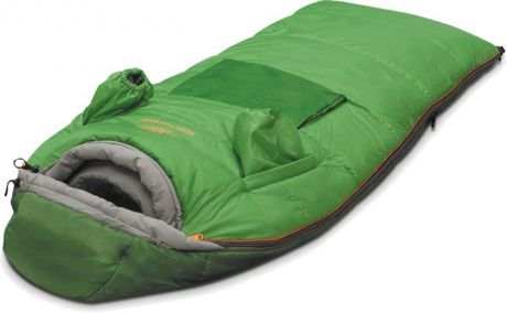 Спальный мешок Alexika "Mountain Baby" 9226.0101, цвет: зелёный, правосторонняя молния