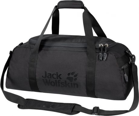 Баул Jack Wolfskin "Action Bag 35", цвет: черный, 35 л