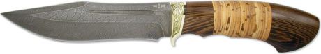 Нож нескладной Ножемир "Дежнев", дамасская сталь, с ножнами, общая длина 27,5 см