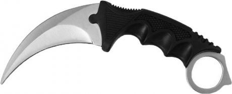 Нож нескладной Ножемир "Керамбит", цвет: серый металлик, длина лезвия 8,9 см