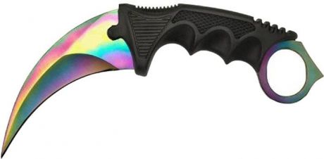 Нож нескладной Ножемир "Керамбит", цвет: мультиколор, длина лезвия 8,9 см