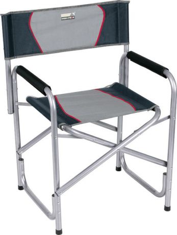 Кресло складное High Peak "Campingstuhl Cadiz", цвет: серый, темно-серый, 58 х 48 х 44/78 см