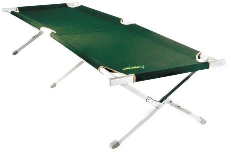 Кровать складная Canadian Camper "CC-FB01AL", цвет: зеленый