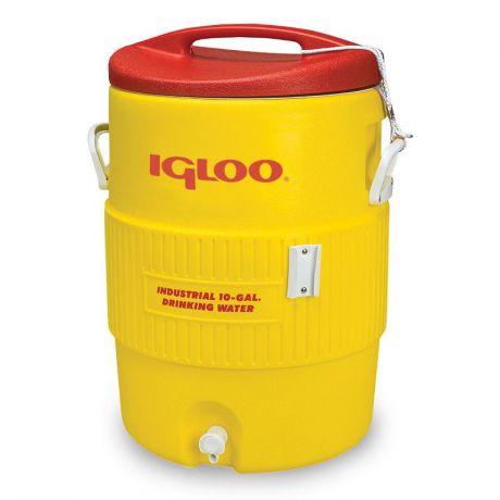 Изотермический контейнер Igloo "400 Series 10 GAL", цвет: желтый, 38 л