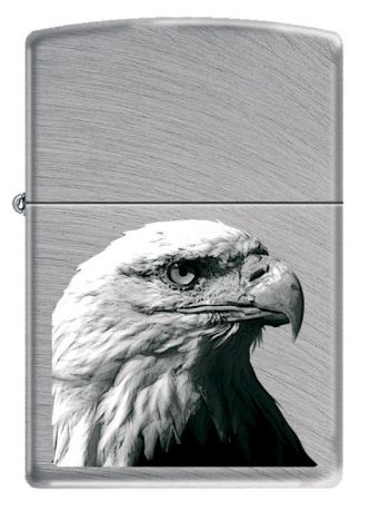 Зажигалка Zippo "Classic. Eagle Head", 3,6 х 1,2 х 5,6 см