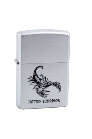 Зажигалка Zippo "Classic. Tattoo Scorpion", 3,6 х 1,2 х 5,6 см