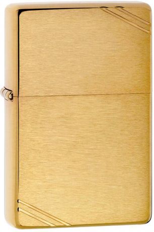 Зажигалка Zippo "1937 Vintage", цвет: золотистый, 3,6 х 1,2 х 5,6 см. 779