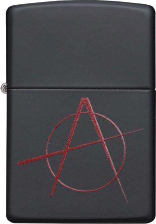 Зажигалка Zippo "Classic" , цвет: черный, 3,6 х 1,2 х 5,6 см. 47095