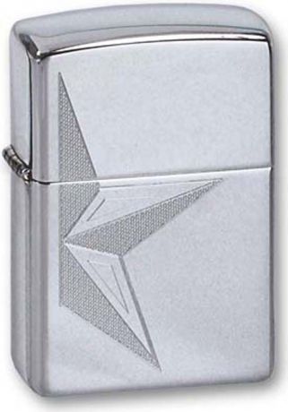 Зажигалка Zippo "Classic", цвет: серебристый, 3,6 х 1,2 х 5,6 см. 260 HALP STAR