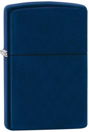 Зажигалка Zippo "Classic", цвет: синий, 3,6 х 1,2 х 5,6 см. 45565