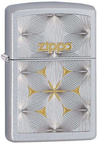 Зажигалка Zippo "Classic", цвет: серебристый, 3,6 х 1,2 х 5,6 см. 52908