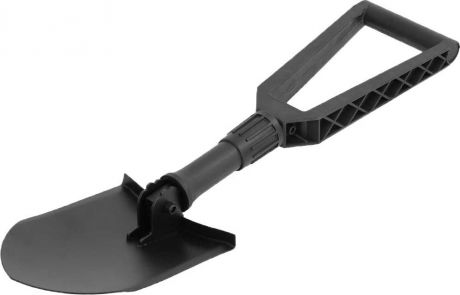 Лопата складная Outventure "Fold Shovel With Cover", цвет: черный