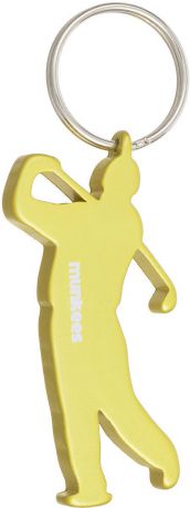 Брелок-открывалка Munkees "Гольфист", цвет: желтый