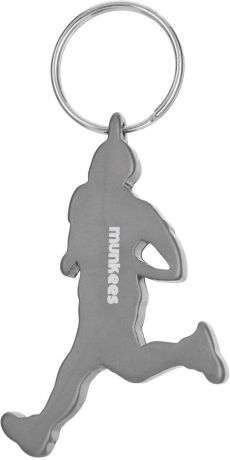 Брелок-открывалка Munkees "Легкоатлет", цвет: серый