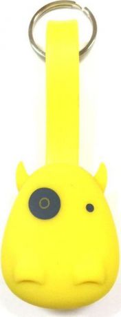 Брелок-шнур Munkees "Дракон", для зарядки смартфона, цвет: желтый