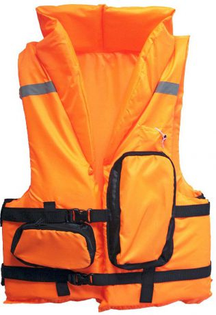 Жилет спасательный Таежник "Каскад-2", цвет: оранжевый. Размер 48-52