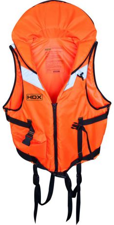Жилет спасательный HDX "Рыбак", цвет: оранжевый. Размер XL