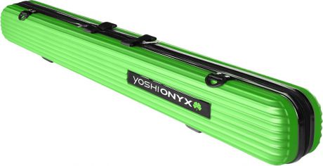 Чехол для удилищ Yoshi Onyx Rod Hard Case, цвет: салатовый, длина 125 см