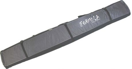 Чехол для 2-3 пар горных лыж FormulaZima "Voyage-2", цвет: серый, 180 см
