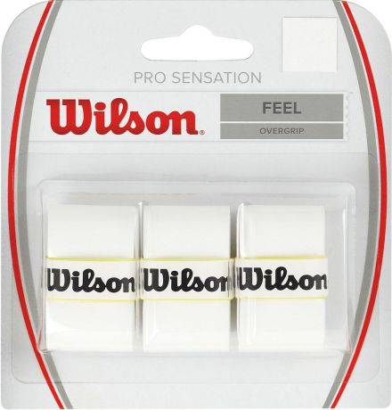 Намотка Wilson "Pro Sensation", цвет: белый, 3 шт