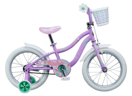 Велосипед детский Schwinn "Jasmine", колесо 16", цвет: фиолетовый