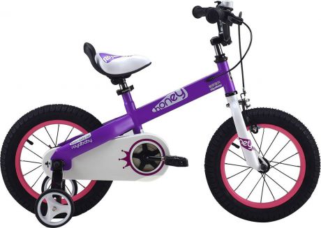 Велосипед детский Royal Baby "Honey Steel 16"", цвет: фиолетовый