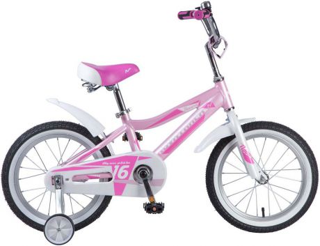Велосипед детский Novatrack "Novara", цвет: розовый, 16"