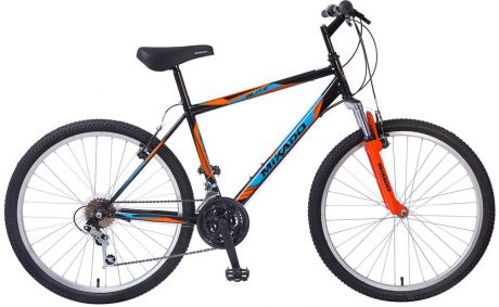 Велосипед горный Mikado "Blitz Evo", цвет: черный, оранжевый, 26"