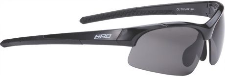 Очки солнцезащитные BBB "Impress Small PC Smoke Lenses", цвет: черный