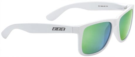 Очки солнцезащитные BBB "Street PZ PC MLC Polarised Lenses", цвет: белый, зеленый