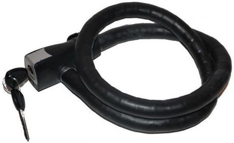 Велозамок Abus "Centuro 860/85", с ключами, цвет: черный