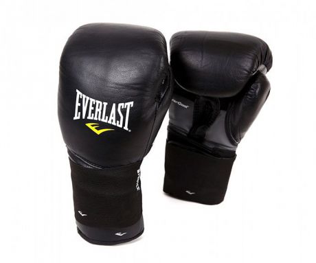 Перчатки Everlast "Protex2 Bag Gloves", цвет: черный, 10 унций