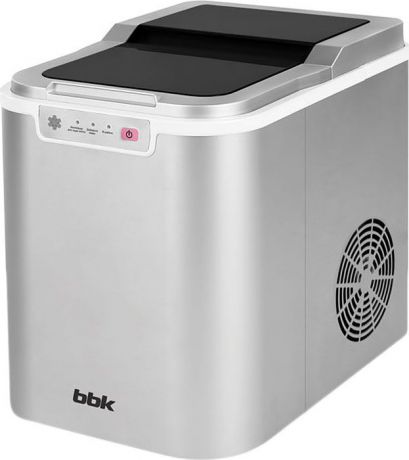 Льдогенератор BBK BIM220, цвет: серебристый, черный