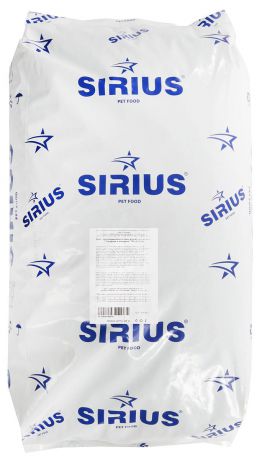 Сухой корм для собак Sirius, говядина с овощами, 20 кг
