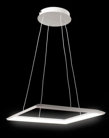 Потолочный светильник Luchera Cuadro, квадратный, светодиодный, цвет: белый. TLCU1-34-01