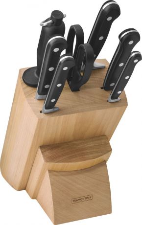 Набор кухонных ножей Tramontina Century, 24099/035-TR, черный, 8 предметов