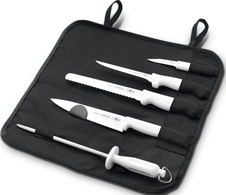 Набор кухонных ножей Tramontina Professional Master, 24699/816-TR, белый, 5 предметов