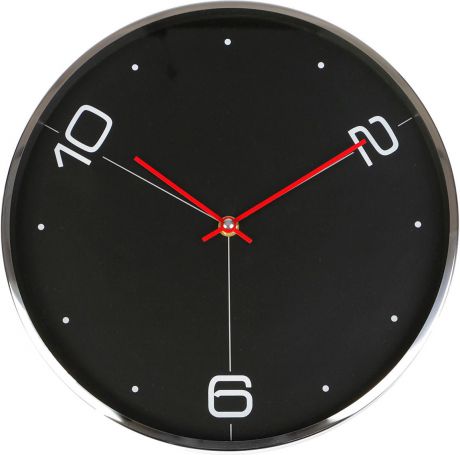 Настенные часы "Минди", 3098137, черный