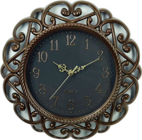 Настенные часы "Лика", 3620772, коричневый