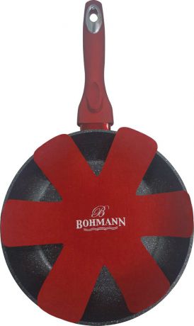 Сковорода Bohmann, 1005-22BHMRB, красный, диаметр 22 см