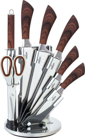 Набор ножей Bohmann, 5068BH, коричневый, 8 предметов