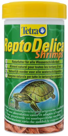 Корм для водных черепах Tetra "Repto Delica Shrimps", креветки, 20 г