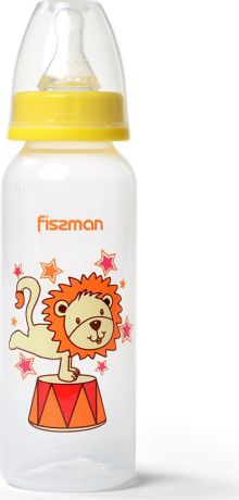 Бутылочка для кормления Fissman, 6877, желтый, 240 мл
