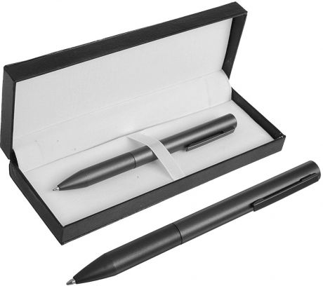 Ручка подарочная шариковая Calligrata, 3590829, в футляре, поворотная, корпус черный